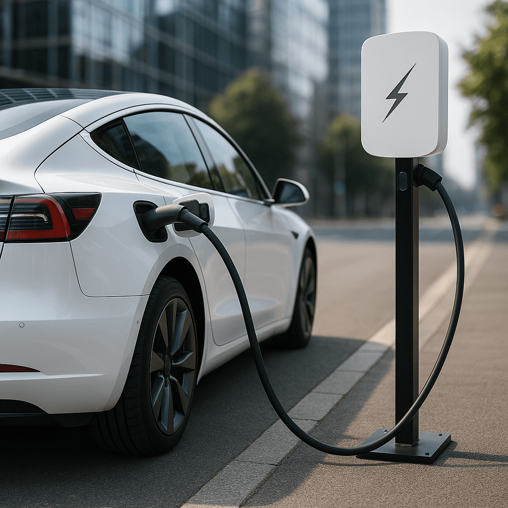 EV Charger Post