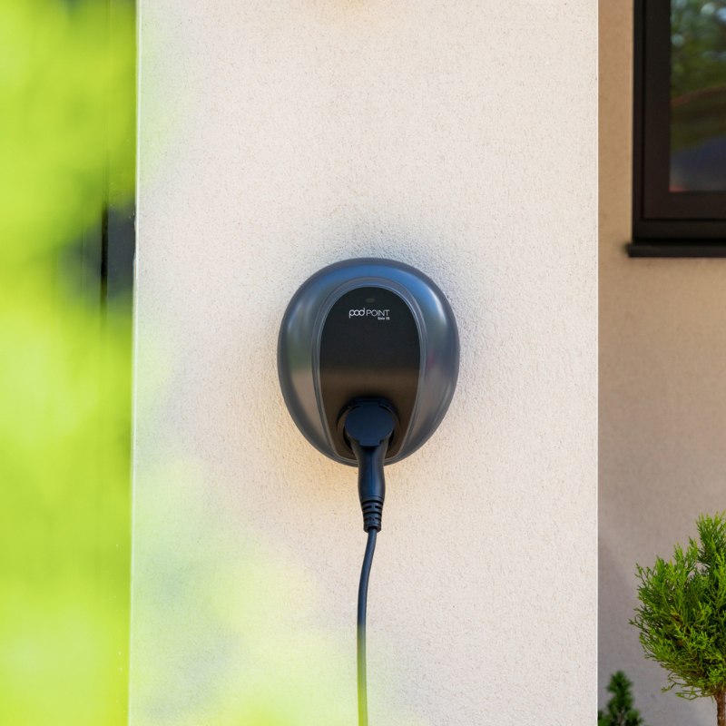 Pod Point 3S 7kw Untethered In Use